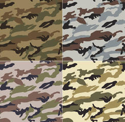 seamless camouflage background pattern
- 219252282