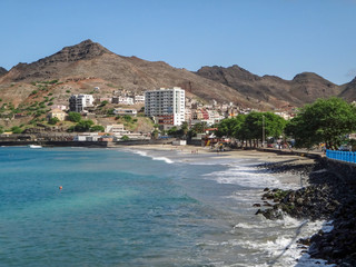 Fototapeta premium Beach on Cape Verde Islands 