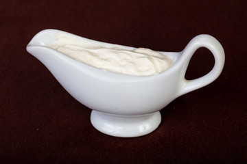 Garlic cream sauce