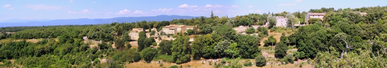 Fototapeta na wymiar Sivergues, Luberon, Provence