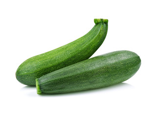 zucchini isolated on white background