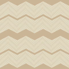 Fototapeta premium Seamless abstract geometric pattern. Mosaic texture. Brushwork. Hand hatching. Scribble texture. Textile rapport.