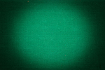 Vintage canvas book cover with a grid pattern, green