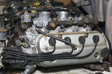 Preparation of four throttle intake