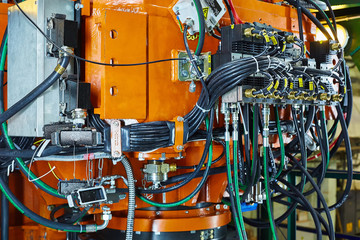 hydraulic hose system oil drive system