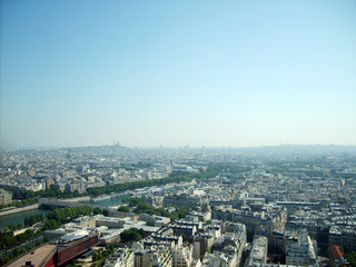 Fototapeta premium Paris from the Eiffel Tower