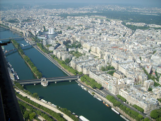 Fototapeta premium Paris from the Eiffel Tower