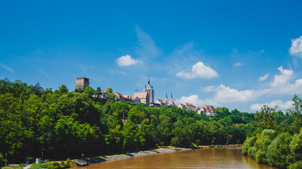 German river view