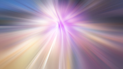 Abstract acceleration speed motion blurred light background
