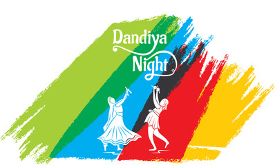 celebrate navratri festival poster design