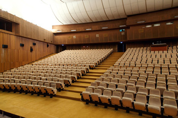 Empty cinema hall