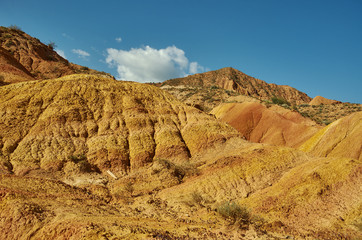 Fairy Tale Canyon, Kyrgyzstan.