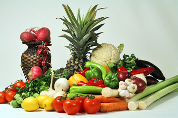 meals and vegetables