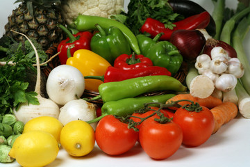 meals and vegetables