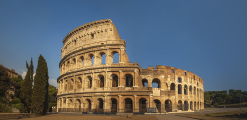 Colosseum in Rome - obrazy, fototapety, plakaty