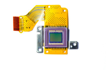 Digital camera sensor isolated