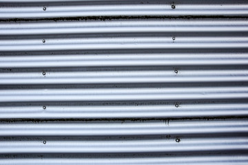 Corrugated metal siding . metal close up panels