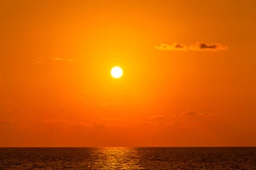 Gardinen Sunset on the Black Sea  in Sochi © EwaStudio