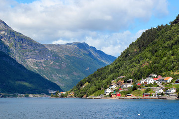 View of Hardanger fjord, Hordaland county, Norway