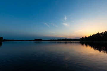 Fototapeta na wymiar Örsjön Lake Sweden