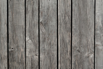 Weathered gray raw wood boards background wallpaper