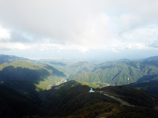 長野県 阿智村 ヘブンス園原 山頂から