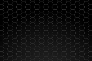 Abstract hexagon background , Technology polygonal concept