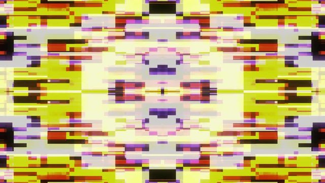 fast symmetrical shiny colorful glitch interference screen background for logo animation new quality digital twitch technology pattern colorful video footage