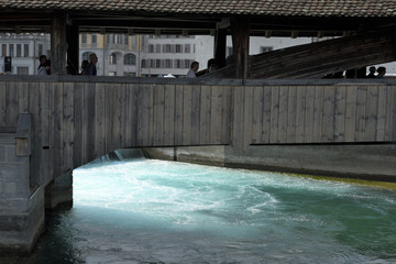 Ponte sul fiume Reuss - Lucerna