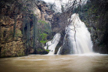 Hotnitsa waterfall near Veliko Tarnovo, Bulgaria
