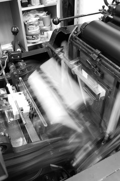 letterpress printing machine