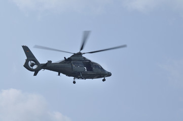 Fototapeta na wymiar Police Helicopter // Hubschrauber der Polizei