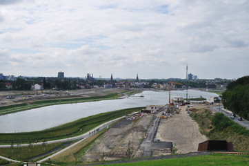 Obraz premium Lake Phoenix // Phönixsee Dortmund