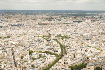 Paris, Aussicht vom Eiffelturm
