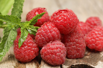 Framboise, Menthe, Bois