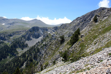 Greece. Mount Olympus. Natural landscape.