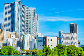Fototapeta premium 不動産イメージ High-rise condominium in Tokyo