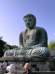 Daibutsu (Great Buddha) at Kamakura, Japan