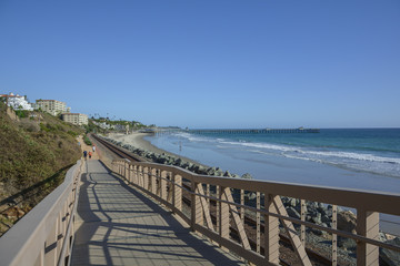 Obraz premium San Clemente Pier Orange County California