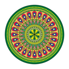 Mandala, Vector Mandala, oriental mandala, coloring mandala. Oriental pattern, vector illustration. Islam, Arabic, Indian, turkish, pakistan, chinese, ottoman motifs