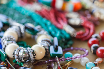 Pictutes of local flea market Dry bridge, Tbilisi