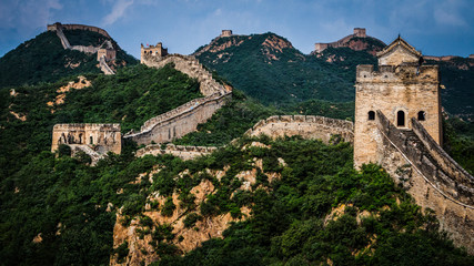 Obraz premium Beijing and the Great Wall of China