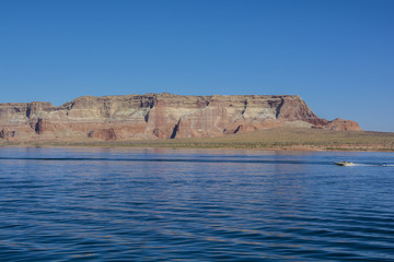 Fototapeta na wymiar Arizona Utah Lake Powell View