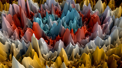 Obraz premium 3d rendering. Abstract background and colors