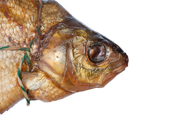 Smoked bream fish