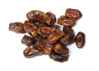 Heap of dried dates fruit