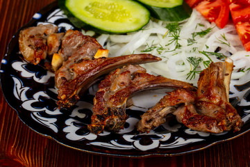Lamb loin chops