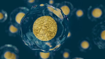 Cell, bacteria, virus, molecule biology concept background