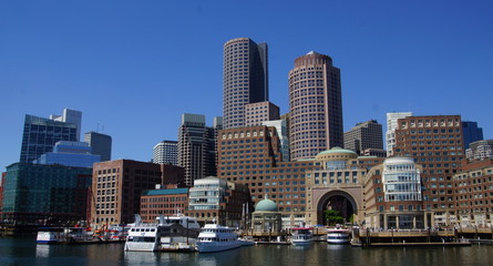 Obraz premium Skyline of Boston