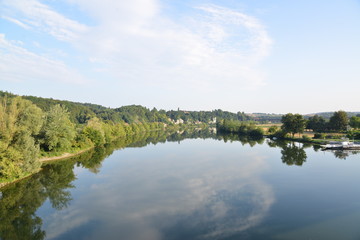 Gleise Eisenbau Donau Brücke
